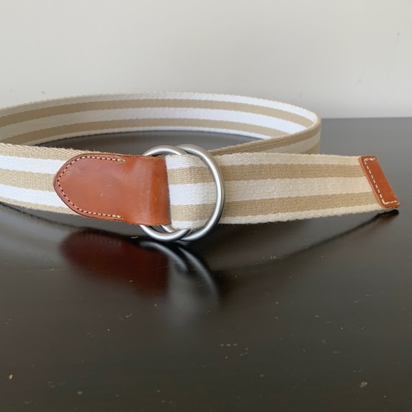 Banana Republic Double Circle Ring Belt - Stripe - Picture 2 of 6